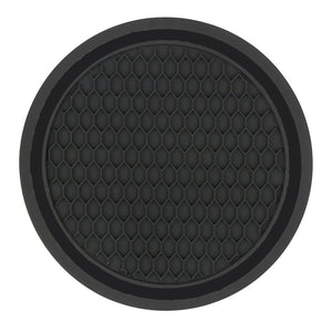 Car Coasters PVC Travel Auto Cup Holder Insert Coaster Anti Slip Vehicle Interior Accessories Cup Mats