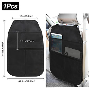 Car Backseat Organizer with Touch Screen Storage Pockets Cover Car Seat Back Protectors for Travel Trip Kids car accessories