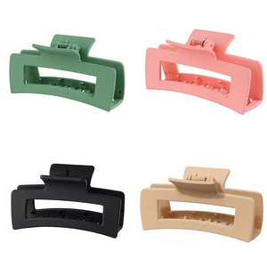 2/4PCS Matte Extra Large Hair Claw Clips Crab Hairpins Women Elegant Big Strong Hair Clips Ponytail Barrettes Hair Accessories