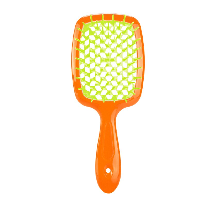 Tangled Hair Comb Detangling Hair Brush Massage Combs Hollow Out Wet Curly Hair Brushes Barber Comb Salon Hair Styling Tools