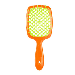 Tangled Hair Comb Detangling Hair Brush Massage Combs Hollow Out Wet Curly Hair Brushes Barber Comb Salon Hair Styling Tools