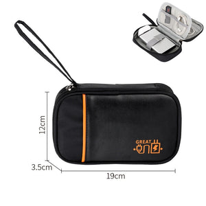 Travel Wire Bag Portable Waterproof Cable Pouch USB Electronics Charger Organizer Digital Gadget Kit Cosmetic Case Accessories