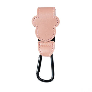 Baby Stroller Hook Fashion PU Leather Adjustable Pram Hook Cart Organizer Diaper Bag Hanger Children Boy Girl Travel Accessories