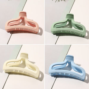 2/4PCS Matte Extra Large Hair Claw Clips Crab Hairpins Women Elegant Big Strong Hair Clips Ponytail Barrettes Hair Accessories