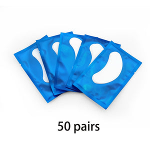 OWOSC 50/100PCS Wholesale Hydrogel Gel Eye Patches for Eyelash Extension Eyepads Eyelash patch Lash Extension Mask Eyepad Makeup