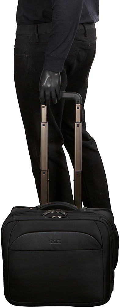 Kenneth Cole Reaction ProTec Laptop & Tablet Business 14.1” to 18.4” Computer Bag Collection for School, Work, & Travel, Black, Wheeled 16" Laptop Case