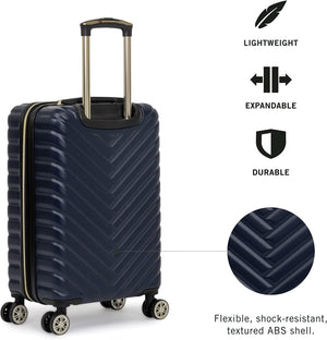 Kenneth Cole REACTION Madison Square Hardside Chevron Expandable Luggage