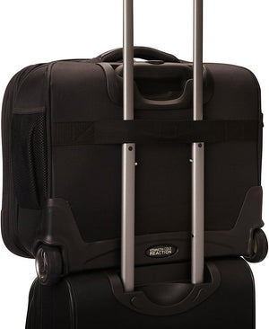 Kenneth Cole Reaction ProTec Laptop & Tablet Business 14.1” to 18.4” Computer Bag Collection for School, Work, & Travel, Black, Wheeled 16" Laptop Case