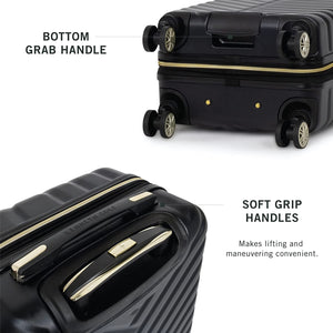 Kenneth Cole REACTION Women's Madison Square Hardside Chevron Expandable Luggage, 28-Inch Checked