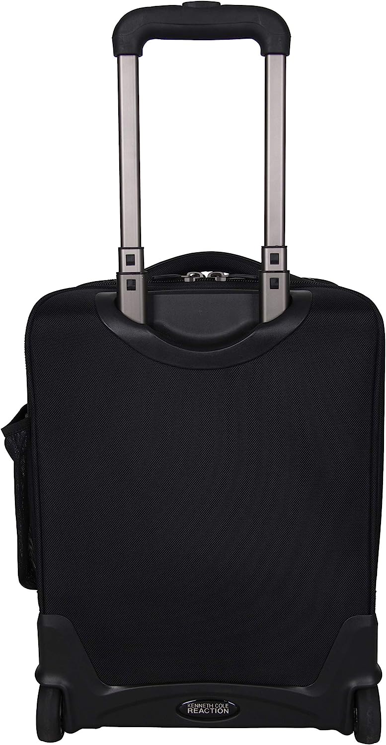 Kenneth Cole Reaction Protec Wheeled 17” Computer Case/overnighter, Black, One Size