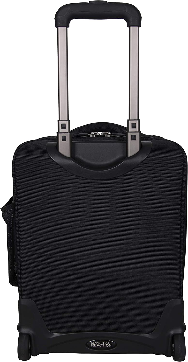 Kenneth Cole Reaction Protec Wheeled 17” Computer Case/overnighter, Black, One Size
