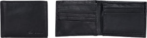 Ben Sherman Men's Manchester Slim Bifold Full-Grain Leather RFID Minimalist Gift Box Wallet