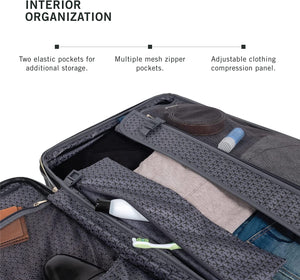Kenneth Cole REACTION Women's Madison Square Hardside Chevron Expandable Luggage, 28-Inch Checked
