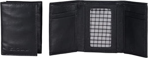 Ben Sherman Men's Manchester Slim Bifold Full-Grain Leather RFID Minimalist Gift Box Wallet