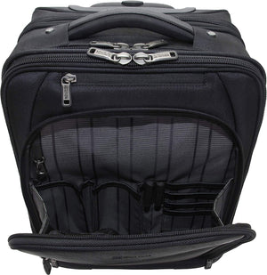 Kenneth Cole Reaction Protec Wheeled 17” Computer Case/overnighter, Black, One Size