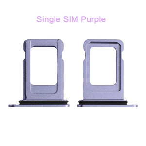 Dual & Single SIM Card Tray For iPhone 12 Sim Holder Slot Replacement Parts