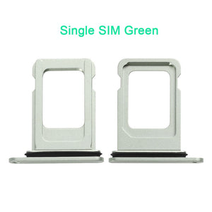 Dual & Single SIM Card Tray For iPhone 12 Sim Holder Slot Replacement Parts