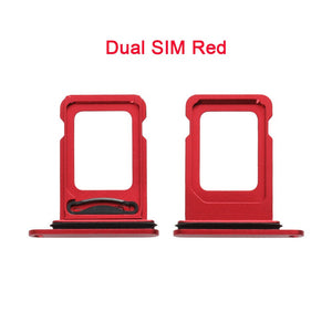 Dual & Single SIM Card Tray For iPhone 12 Sim Holder Slot Replacement Parts