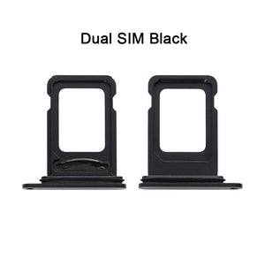 Dual & Single SIM Card Tray For iPhone 12 Sim Holder Slot Replacement Parts
