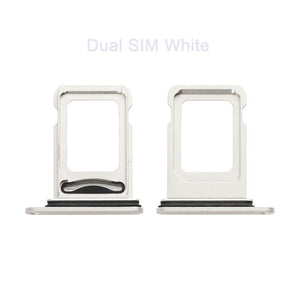 Dual & Single SIM Card Tray For iPhone 12 Sim Holder Slot Replacement Parts