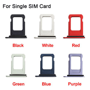 Dual & Single SIM Card Tray For iPhone 12 Sim Holder Slot Replacement Parts
