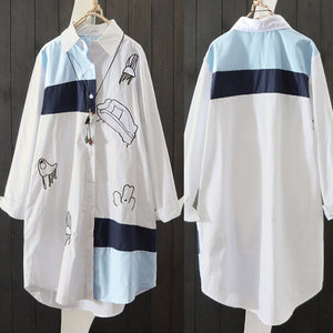 Elegant Print Shirt Women's Casual Shirts ZANZEA Fashion Button Down Floral Blusas Female Lapel Work Blusas  Tunic Tops