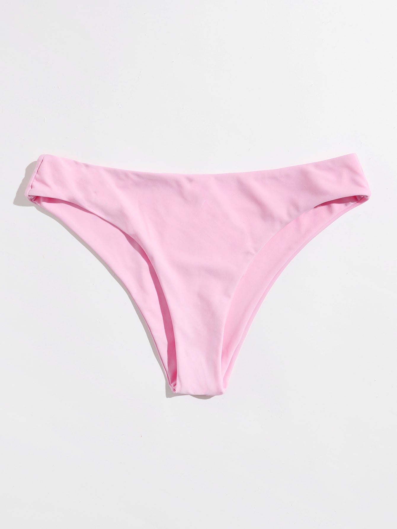 ZTVitality Solid Nylon Sexy Bikini Women's Swimsuit 2021 New Arrival Mid Waist Separate Swimwear Summer Brazilian Bikinis Bottom