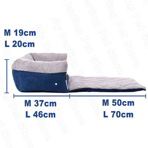 Pet Dog Bed for Dogs House for Cat Basket Panier Dog Beds Cushion Mat Blanket Pets Lounger for Dogs Pet Products for Dogs