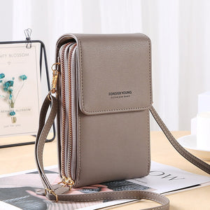 Buylor Women&#39;s Bag 2023 Trend Handbags Soft Leather Small Wallets Touch Screen Cell Phone Purse Fashion Crossbody Shoulder Bags