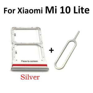 New For Xiaomi Redmi K20 K20 Pro For Xiaomi Mi 9T SIM Card Tray Slot Holder For Xiaomi Mi 10 Mi10 Pro 10T Lite Poco X3