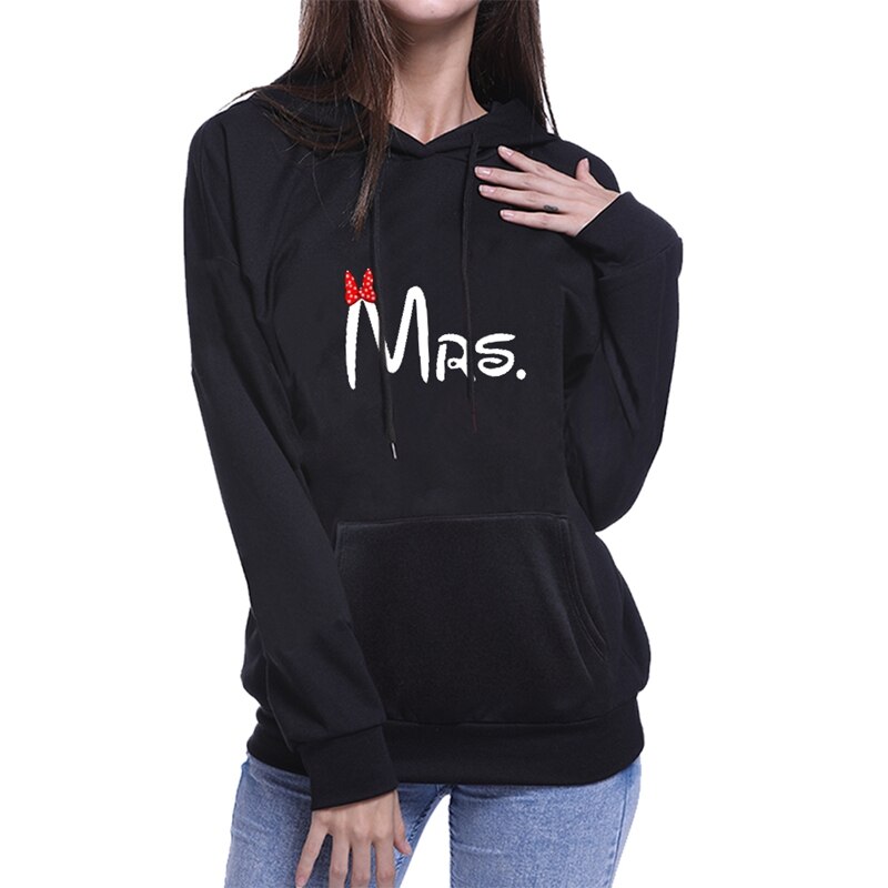 Couples Lovely MR. MRS. Couple Hoodies Chritsmas Women Men Lovers Sweatshirt Lovers Hoodies
