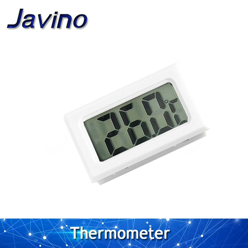Mini LCD digital thermometer used for freezer temperature - 50-110℃ refrigerator thermometer indoor and outdoor waterproof probe