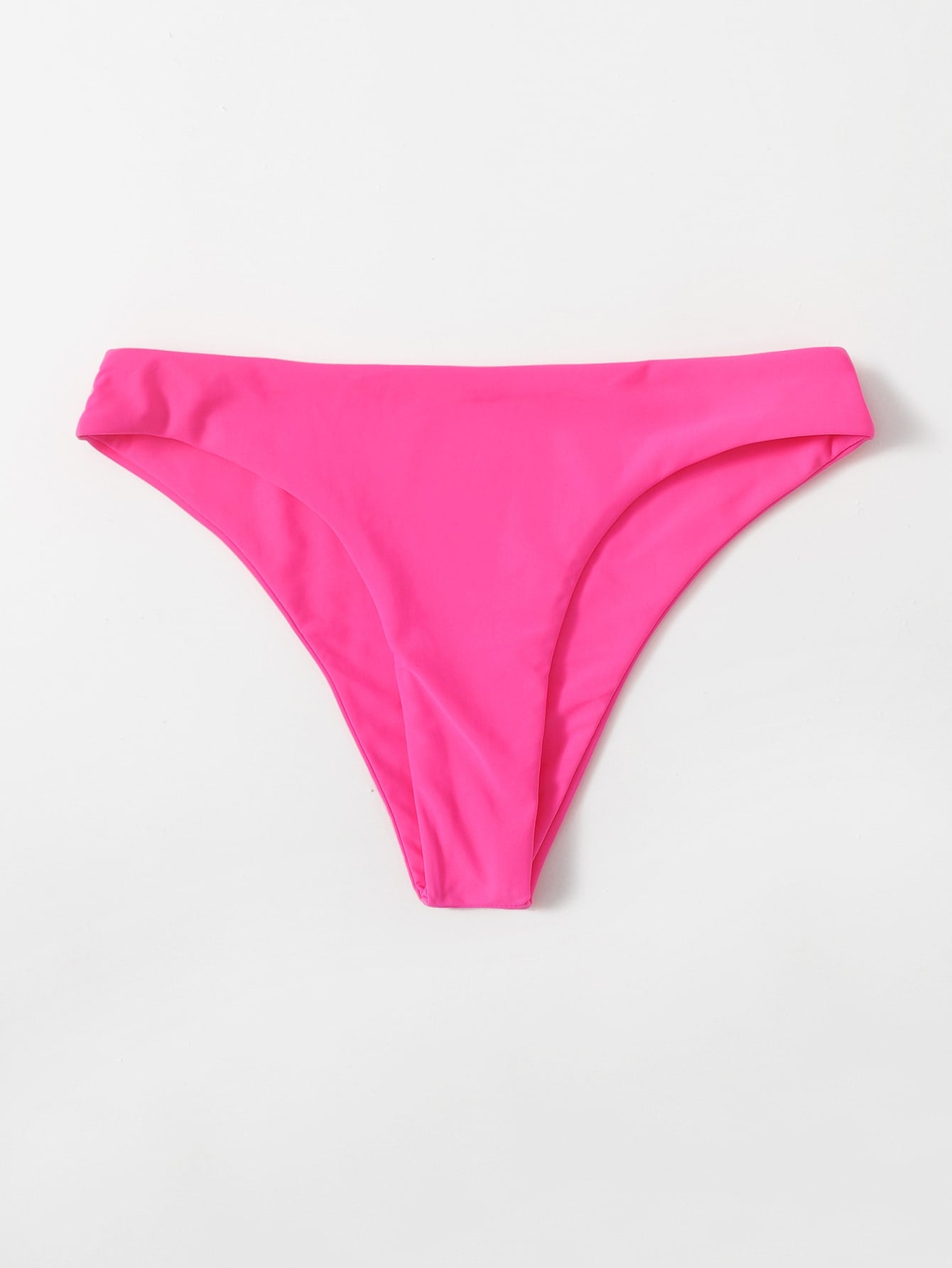 ZTVitality Solid Nylon Sexy Bikini Women's Swimsuit 2021 New Arrival Mid Waist Separate Swimwear Summer Brazilian Bikinis Bottom