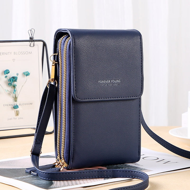 Buylor Women&#39;s Bag 2023 Trend Handbags Soft Leather Small Wallets Touch Screen Cell Phone Purse Fashion Crossbody Shoulder Bags