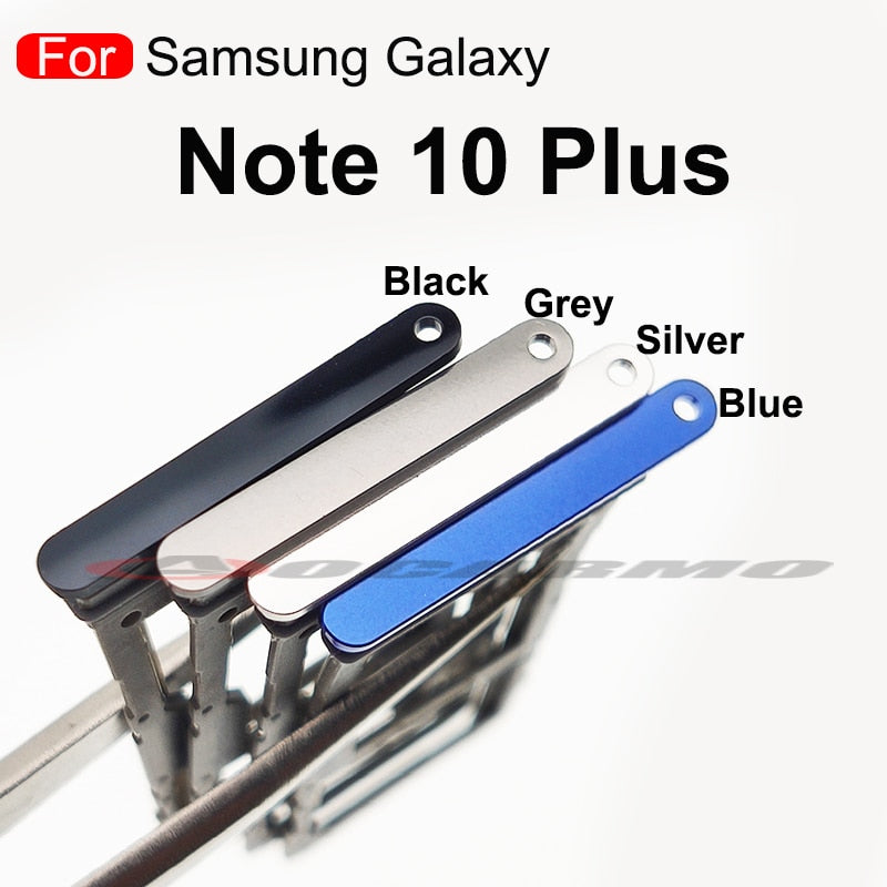Sim Card Socket Slot Tray Reader Holder Micro SD Adapter For Samsung Galaxy Note 10 Plus 5G 10+ N970 N975 SIM Tray Replacement