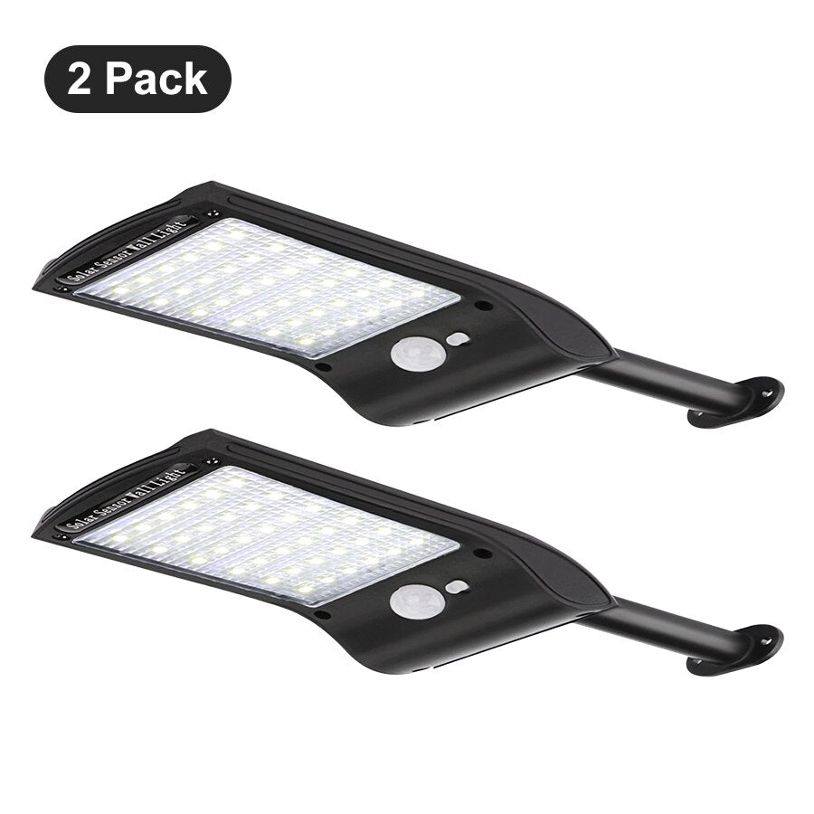 Solar Lights Outdoor 36 LED Super Bright Solar Lamp 280LM Motion Sensor Security Lights Wireless Waterproof Flexible Wall Lights