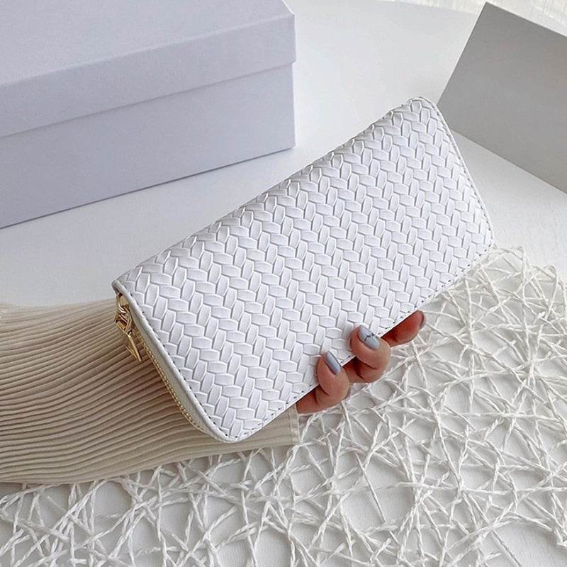 New Fashion Pu Leather Women Wallet Clutch Women&#39;s Purse Best Phone Wallet Female Case Phone Pocket Purse Coin Bag