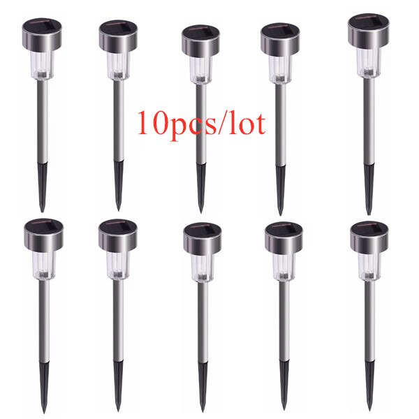 LED Cold White/Warm white Solar lamp Outdoor Solar Powered Pathway Lights  Landscape Light For Lawn/Patio/Yard/Walkway/Driveway