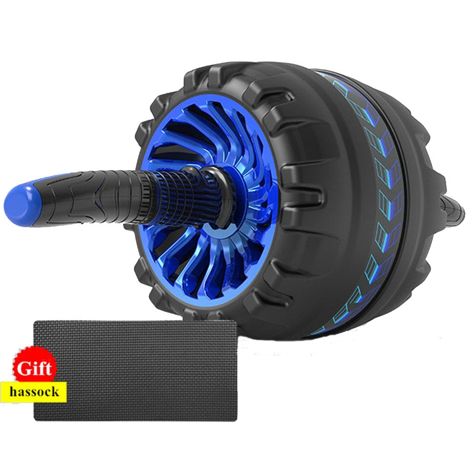Roller&amp;Jump Rope No Noise Abdominal Wheel Ab Roller with Mat  For Exercise Fitness Equipment Accessories Body Building