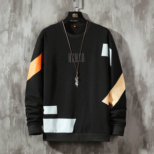 2023 Patchwork Color Sweatshirt Men&#39;S Hoodies Spring Autumn Hoody Casual Streetwear Clothes