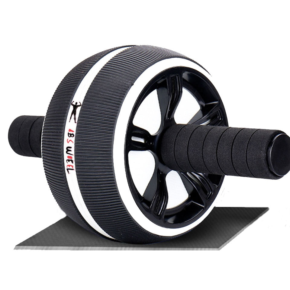Roller&amp;Jump Rope No Noise Abdominal Wheel Ab Roller with Mat  For Exercise Fitness Equipment Accessories Body Building