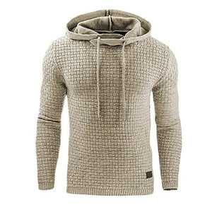 Men&#39;s Hoodies Slim Hooded Sweatshirts Mens Pullover Male Casual Sportswear Streetwear Clothing