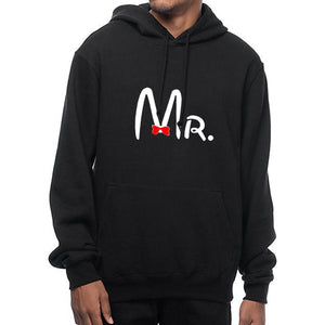 Couples Lovely MR. MRS. Couple Hoodies Chritsmas Women Men Lovers Sweatshirt Lovers Hoodies