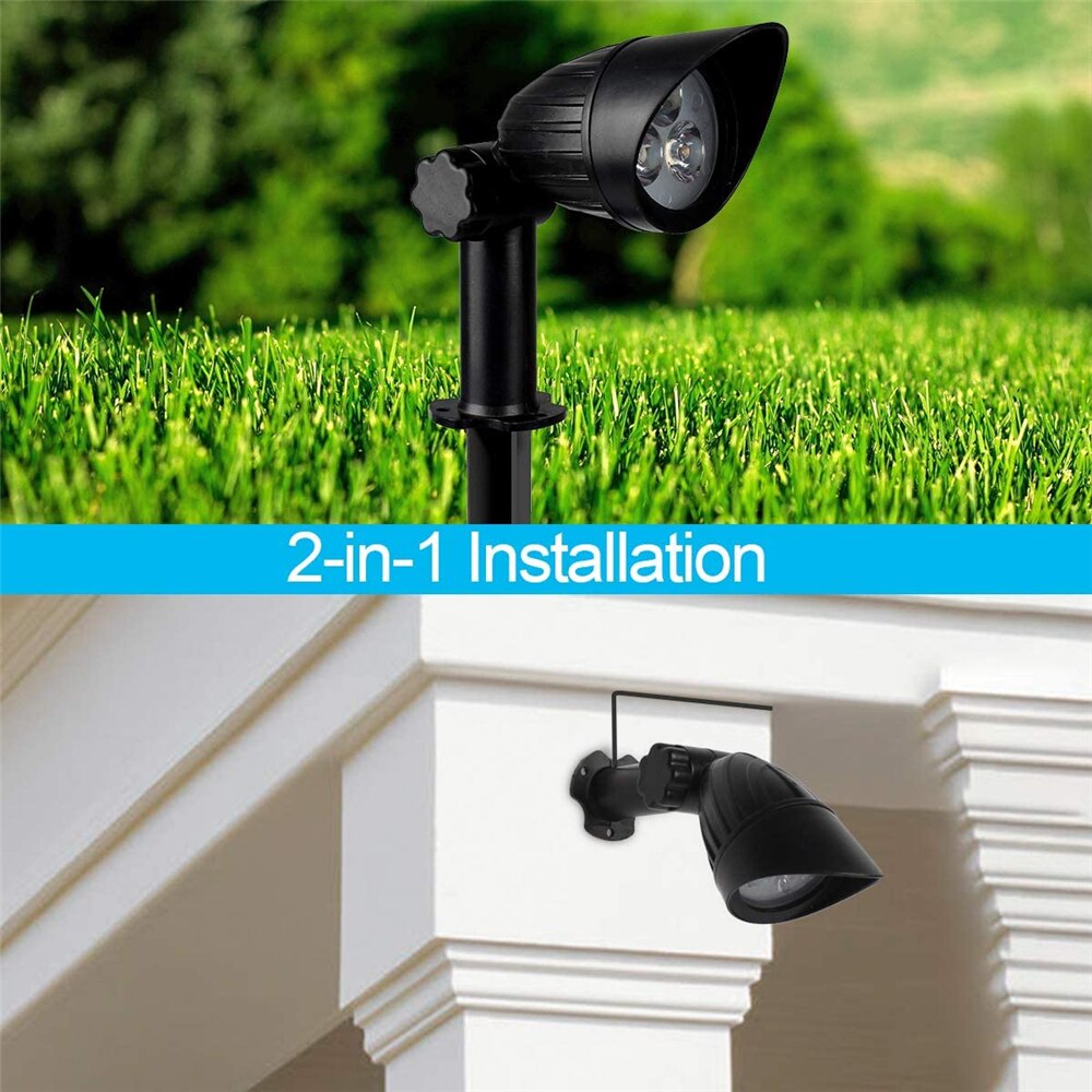 T-SUN Solar Garden Light 3000K/6000K IP65 Solar Power Light Outdoor Solar Lamp Solar Wall Light For Garden Decor Solar Spotlight