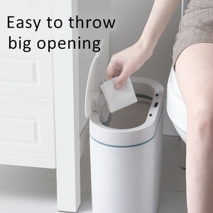 XiaoGui Smart Sensor Mülleimer Elektronische Automatische Haushalts Bad Wc Wasserdicht Schmale Naht Cubo Basura