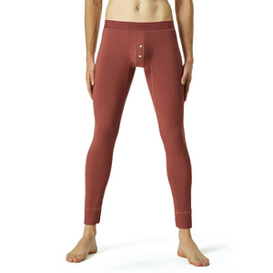 New Mens Thermal Underwear Bottoms Autumn Winter Men’s Leggings Keep Warm Trousers Mens Tight Underwear Long Johns Sleep
