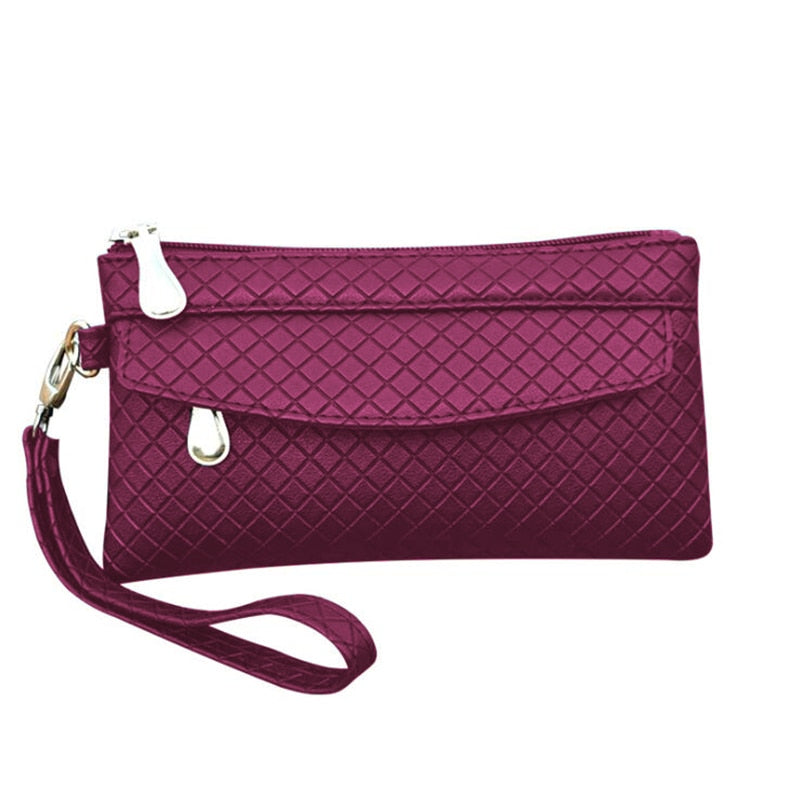 New Fashion Pu Leather Women Wallet Clutch Women&#39;s Purse Best Phone Wallet Female Case Phone Pocket Purse Coin Bag