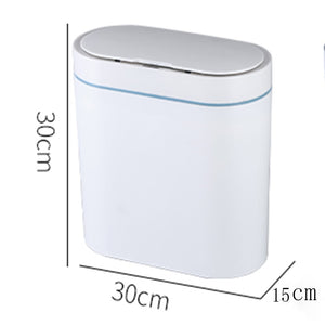 XiaoGui Smart Sensor Mülleimer Elektronische Automatische Haushalts Bad Wc Wasserdicht Schmale Naht Cubo Basura
