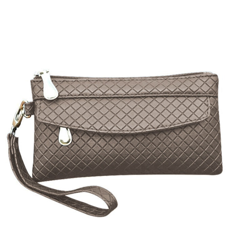 New Fashion Pu Leather Women Wallet Clutch Women&#39;s Purse Best Phone Wallet Female Case Phone Pocket Purse Coin Bag