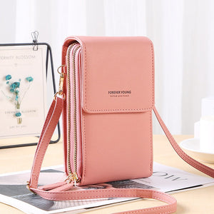 Buylor Women&#39;s Bag 2023 Trend Handbags Soft Leather Small Wallets Touch Screen Cell Phone Purse Fashion Crossbody Shoulder Bags